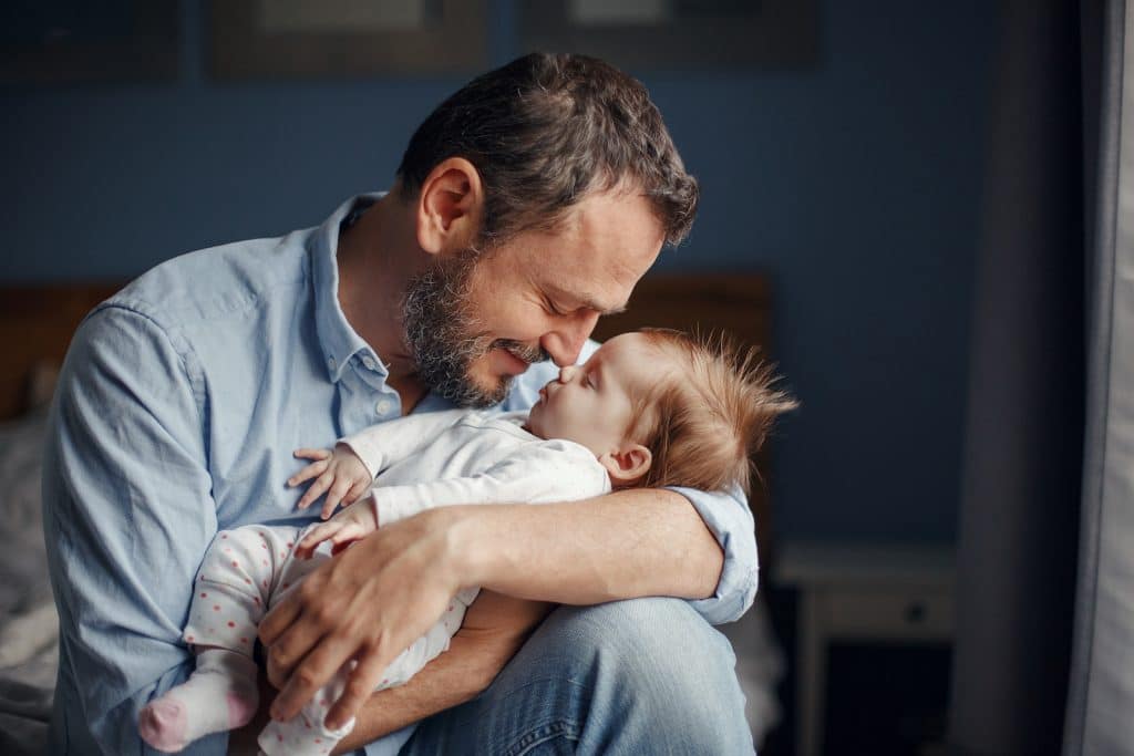 leaving dad alone with baby